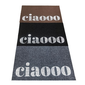 Alfombra de puerta de impresión de pantalla de entrada impresa personalizada