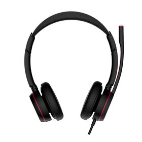 Hotsell ENC Binaurales Telefon-Headset, USB-Kabelgebunden, für Festnetz/UC, MSTeams & Skype for Business, für Call Center
