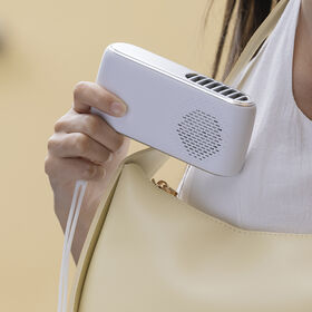 New Mini USB Rechargeable Handheld Electric Fan Super Powerful Cold Wind Quiet Strong Wind Air Portable Wearable Fans
