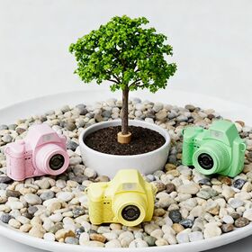 Mini Cámara CCTV Digital para Niños con Visión Nocturna y Estilo Retro para Fotos y Vídeos - Sensor CMOS