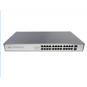 26-Port Full Gigabit PoE Fiber Switch - High Quality and Stock Available (DF-2F-24GP)