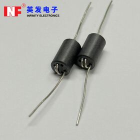 EMI Suppression 6-Hole Ferrite Bead Wired THT Ferrite with Different Number of Turns DRWW Coil Cores Power Inductors Filter Choke