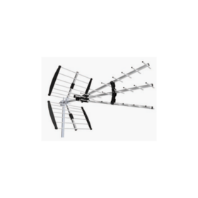 Proveedor OEM ODM de precio de fábrica al por mayor, Antena de TV para exteriores de 28 elementos y 1508 mm de largo para recepción de rango de 70 millas