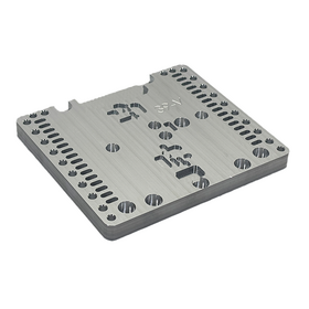 ODM Metal Communication Hardware Featuring Custom CNC Machining Etching Services