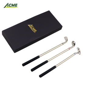 Custom black storage paper rigid cardboard foldable expensive high-end gift box for golf