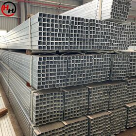 Henghui Steel ! 40*40*2.2mm Square and Rectangular Steel Pipe Hot Dipped Galvanized Round Steel Square Tube