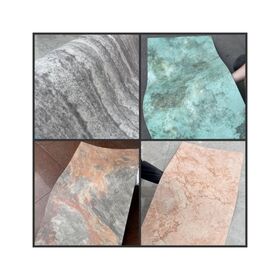Wanddekoration Künstliche Travertinsteine Großhandel Feuerfeste Faltbare Weiche Fliesen für Außen und Innen 1200x3000 mm