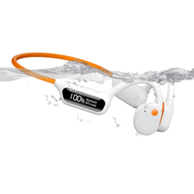 Werkseitig angepasste, wasserdichte IPX8-Bluetooth-Knochenschallkopfhörer mit MP3-Modi zum Schwimmen