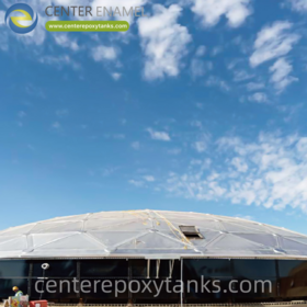 Aluminum Floating Roof for Diesel Tanks: Ensures a safe, high-quality fuel supply for transportation and power