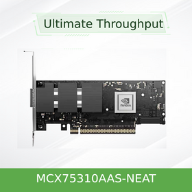 NVIDIA ConnectX-7 InfiniBand 400Gb/s بطاقة شبكة ذكية (NIC) عالية الأداء ومهايئ شبكات للحوسبة عالية الأداء والذكاء الاصطناعي