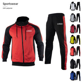 Herren-Kapuzenpullover mit Reißverschluss, Trainingshose, winddicht, atmungsaktiv, Jogginganzug, Freizeitkleidung, leichtes Trainingsset