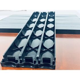ROHS-konformes 1U-ABS-Panel mit verstärkter Struktur für sichere Schrankmontage, hohe Lebensdauer