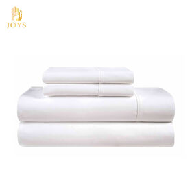 Eco-Friendly Grade a Soft Like Egyptian Cotton Satin Hotel Bed Linen Modern White Queen Size Woven Style for Hotel Use