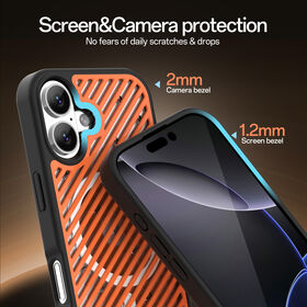 Soonleader 2025: Luxuriöse, stoßfeste Handyhülle für iPhone 17 Pro Max Air mit umfassendem Schutz, aus TPU, TPE und PC