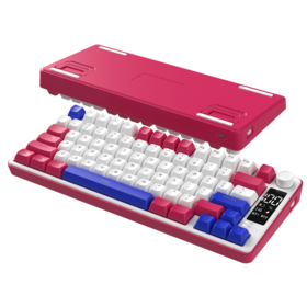 OEM/ODM Mechanisches Tastatur-Kit 78 Tasten RGB Gaming-Tastatur Standard mit Bildschirm