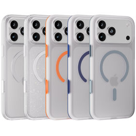 Vente en gros NOUVELLE Coque de Téléphone en Cristal - Antichoc & Anti-empreintes digitales avec MagSafe pour iPhone 17 Pro ProMax ISO9001:2015