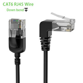 OEM-Netzwerkkabel im Großhandel, weich, gerade zu RJ45 8P8C, Netzwerkkabel faltbar und bequem für die Verkabelung, 25 cm ~ 2 m, AD2,8 mm