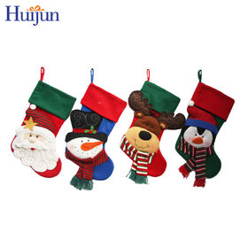Hot Sale 3D Santa Snowman Reindeer Felt Christmas Ornaments Party Tree Pendant Decoration