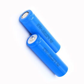 Baterai Lithium Isi Ulang 14500 1000mAh 3.7V untuk Senter dan Elektronik DIY