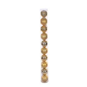 Boules de Noël 60 mm pour Sapin de Noël - Mini Boules de Décoration Incassables à Suspendre pour Arbre de Noël, Idéales pour Mariages et Fêtes de Fin d'Année