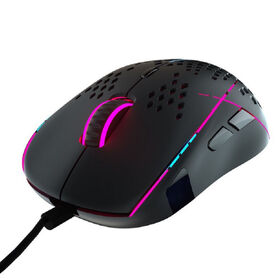 Ratón gaming con agujeros, ratón gaming ultraligero, ratón gaming RGB programable, ratón gaming 8D