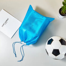 Logo personnalisé Bundle Pocket Non-Woven PP Matériel Réutilisable Écologique Pochette Cadeau Sac À Cordon pour L'emballage Imprimé Personnalisé