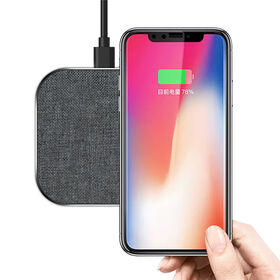 Chargeur à Induction Rapide 15W pour iPhone 14, 13, 12, 11 Pro Max, X, 8, Samsung - Charge Sans Fil