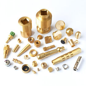 OEM Präzisions CNC Bearbeitung Aluminium Kupfer Messing Komponenten CNC Kundenspezifische Metalldrehteile Kleine Hardwareteile