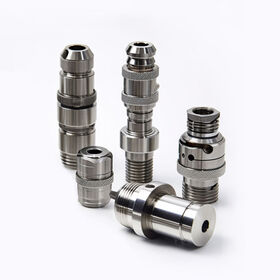 Serviço de Torneamento/Maquinagem CNC Personalizado, Polimento de Peças de Micromaquinação CNC de Aço Inoxidável