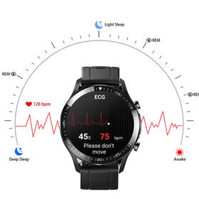 Reloj Inteligente 2051E Médico ECG SpO2 Presión Arterial para Mujer, Resistente al Agua, Android