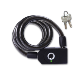 Wasserdichtes IP66 Fingerabdruck-Ketten-Smart-Kabelschloss mit Schlüssel für Fahrrad Motorrad E-Scooter Heißer Verkauf
