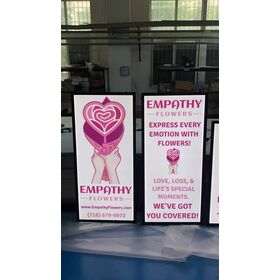 Flower shop/restaurant advertingsing Led Backlit Frame Light Box Slim Poster Aluminum Snap Clip Frame Advertising Backlit frame
