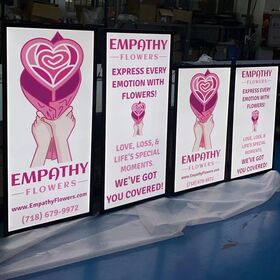 LED-beleuchteter Slim-Poster-Aluminium-Schnapprahmen-Werbe-Leuchtkasten mit wachsendem Panel