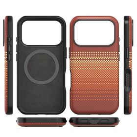 جراب هاتف أنيق وعصري Divo PC+TPU بنمط مخصص، حماية من السقوط، مغناطيسي، مضاد للخدش، لهاتف iPhone 17 Pro Max