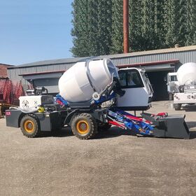 Wholesale factory supply Mini Self Propelled Concrete Mixer Cement Trucks Good Quality 1.6 Cubic Meter with camera high efficiency