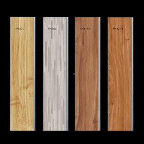 Pemasangan Mudah Mewah Tahan Air 4mm 5mm 6mm 7mm 8mm Click Lock Lantai SPC Lantai Papan Vinyl LVT