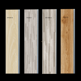 Papan Lantai SPC Click Komposit Vinyl Plastik Kayu Dalam Ruangan Mewah Tahan Air Tahan Api