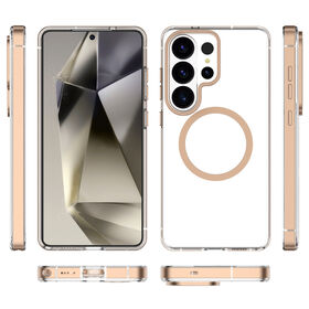 Gomel Coque de téléphone de luxe antichoc en alliage d'aluminium, PC dur en métal, étui magnétique d'affaires pour Samsung S26 Ultra, meilleures ventes
