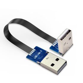 ODM/OEM USB data cable 1A power adapter Straight-up flexible flat cable suitable for use in confined spaces convenient for wiring