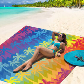 Große, wasserdichte, sandfreie, faltbare Camping-Picknick-Strandmatte aus Polyester für den Sommerurlaub mit niedrigem MOQ