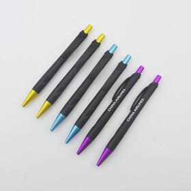 Stylo promotionnel publicitaire de compagnie aérienne en gros d'usine, stylo promotionnel publicitaire bon marché avec logo personnalisable