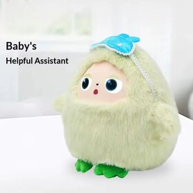 Mainan Edukasi AI Happy Baru 2026 untuk Sains Pendidikan Anak-anak Menemani Pendidikan Dini Boneka Plush Interaktif yang Nyaman