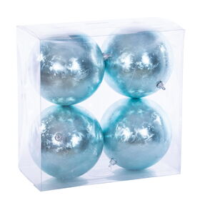 Boules de Noël craquelées de 150 mm à suspendre pour sapin de Noël, fête ou mariage