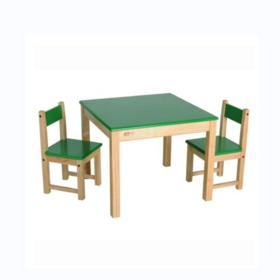 Mobiliario OEM para preescolar, mesas y sillas de madera para guardería, juego de mesa y sillas de madera para niños para centro de cuidado infantil