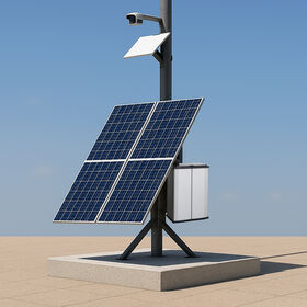 Hocheffizientes tragbares StarLink-Solarstromkit für den netzunabhängigen Betrieb für Starlink-Satelliteninternet und POE-CCTV-Systeme