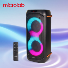 Haut-parleur Bluetooth RVB PT602 Microlab en gros OEM/ODM sans fil