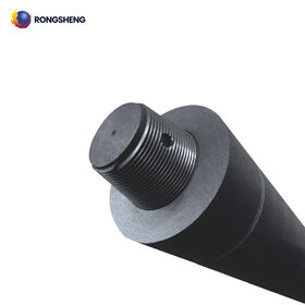 Rongsheng HP Graphite Electrode Low Resistivity High Volume Density Ultra High Power Graphite Electrode for EAF SteelMaking