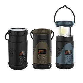 Multifunktionsradio FM AM DAB+ Globale Satelliten-Campinglaterne Outdoor Home Solar Handkurbel Wasserdichter Bluetooth-Lautsprecher Radio