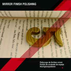 ZhongWang Hardware Home accessories Brass house number outside front door letter number address ZW-A180-5