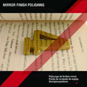 ZhongWang Hardware Wohnaccessoires Hausnummer aus Messing Türschild für Haustür Adresse ZW-A180-4